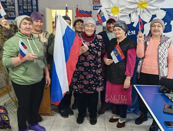 Белогорский СДК присоединился к акции"Мы граждане России"
