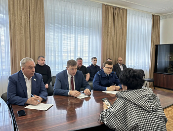 Глава района Андрей Кушнарёв провёл 2 мая приём участников СВО, их родных и близких
