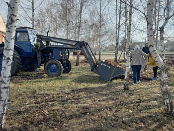 В Липовском муниципальном образовании прошёл областной субботник