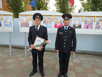 СОСТОЯЛОСЬ ТОРЖЕСТВЕННОЕ ОТКРЫТИЕ ОБНОВЛЕННОЙ ДОСКИ ПОЧЕТА