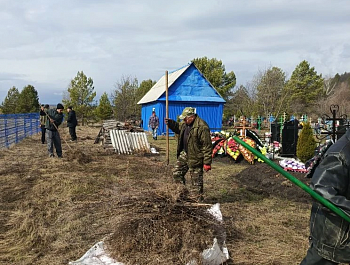 Жители Шняевского МО активно поддерживают администрацию в решении вопросов благоустройства