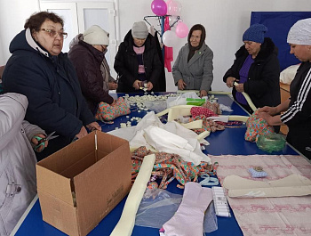 Глава района Н.В. Трошина выражает благодарность карабулакцам, оказывающим благотворительную помощь участникам СВО