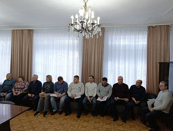 Сегодня глава района Н.В. Трошина провела рабочее совещание с коллегами из муниципальных образований