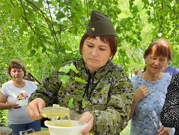 Военно-историческая реконструкция «Юность партизанская»