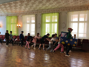 Веселый паровозик