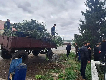 Осенний месячник по благоустройству в Базарно-Карабулакском районе стартовал с «чистого четверга»