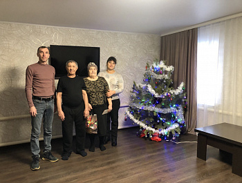 На территории Яковлевского МО в селе Яковлевка в декабре отметили юбилей 50 лет совместной жизни семья Тугушевых