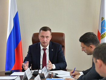 Роман Бусаргин провёл совещание по строительству Столыпинского индустриального парка
