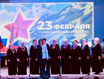 Сегодня в РДК прошёл праздничный концерт «Защитники Отечества»