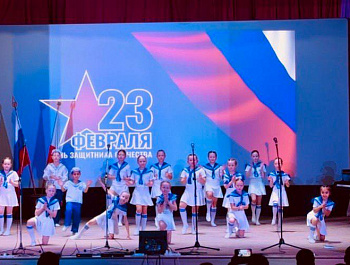 Сегодня в РДК прошёл праздничный концерт «Защитники Отечества»