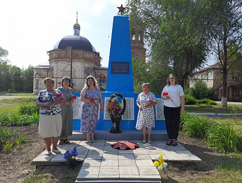 Почтили память солдат, защищавших Родину на полях Великой Отечественной войны в Максимовском муниципальном образовании
