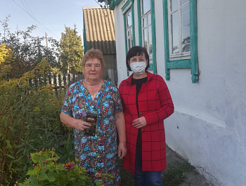 1 октября 2020 года на базе Хватовского СДК прошла акция к Дню пожилого человека «Славим возраст молодой». 