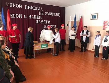 В школе села Большая Чечуйка открыта «Парта Героя» - участника СВО Николая Александровича Шибаева